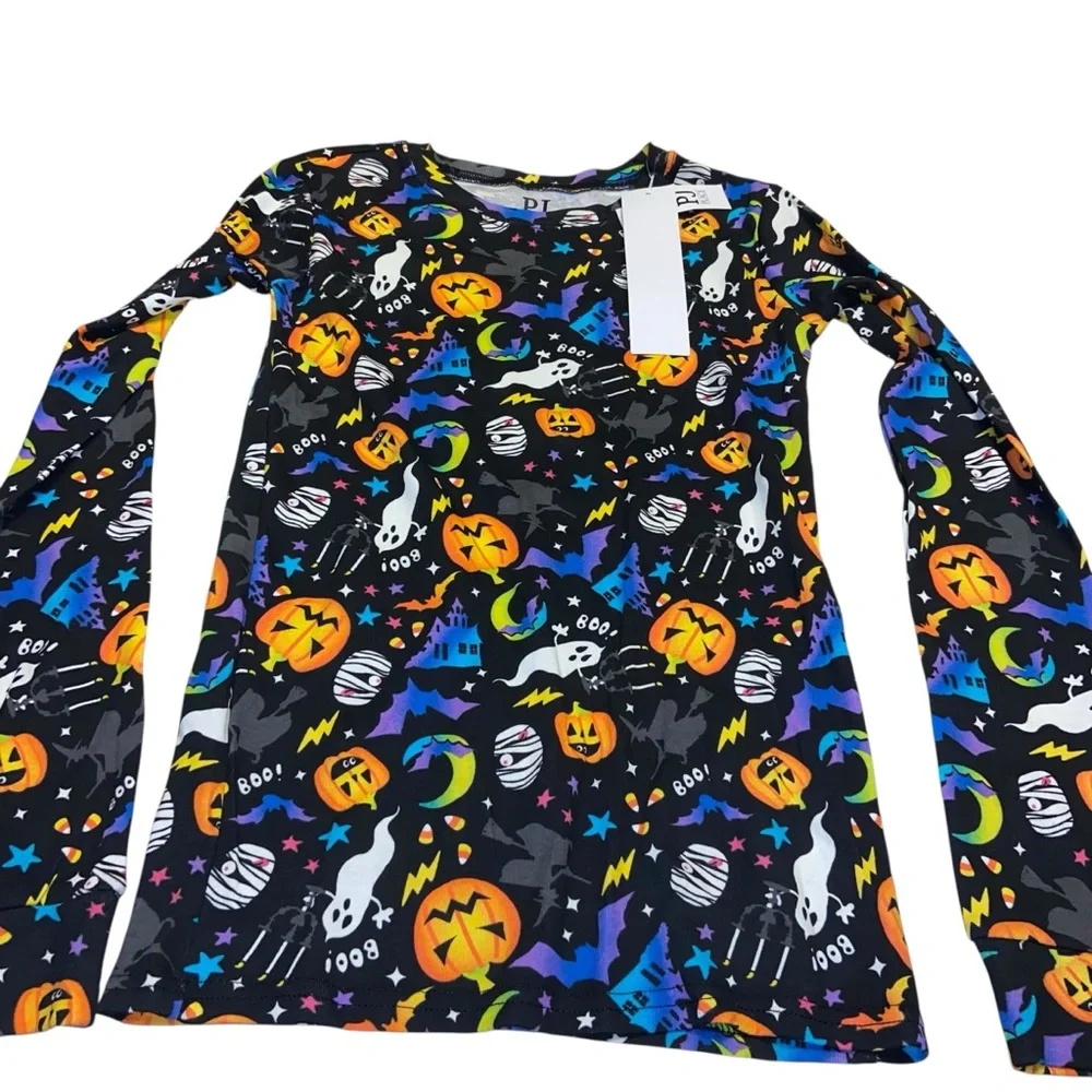 The Childrens Place Pajamas Size 14 Glow In The Dark Halloween Unisex Boys Girls